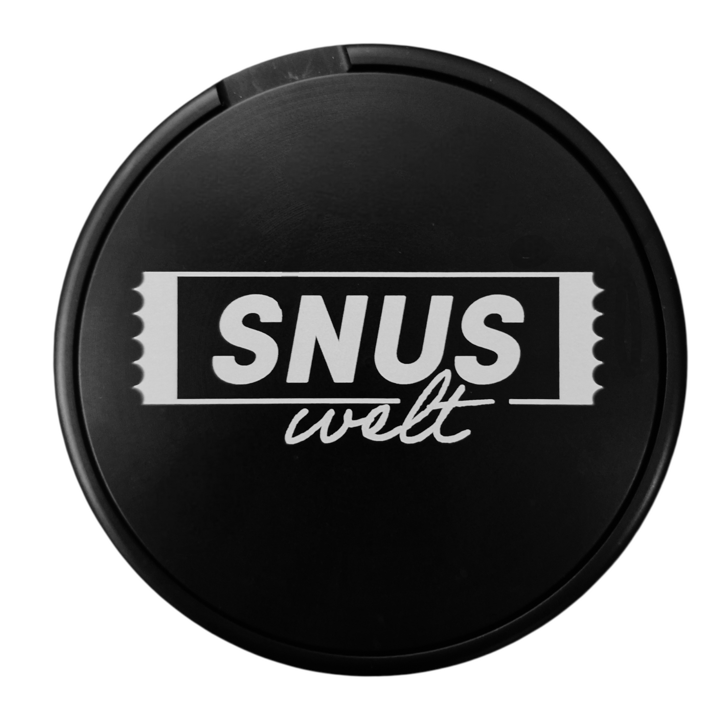 Alu-Dose mit SNUSwelt Logo